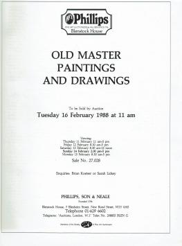 2048. Phillips: Old Master paintings & Drawings