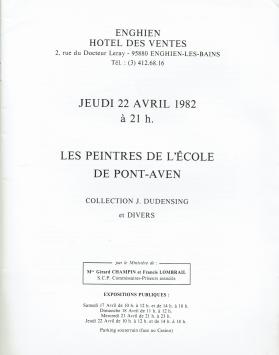 2052. Enghien: Les peintres de l'école de Pont- Aven