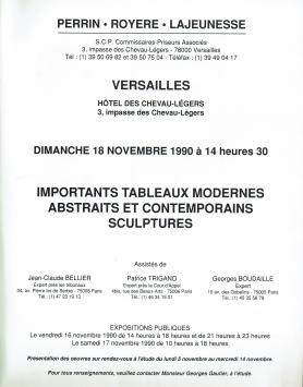 2049. Importants tableaux modernes, abstraits et contemporains sculptures
