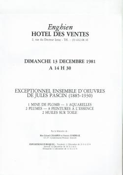 2039. Exceptionnel ensemble d'oeuvres de Jules Pascin (1885-1930)
