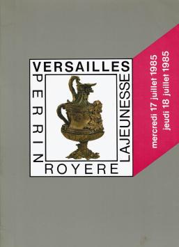 2043. Perrin-Royère-Lajeunesse: deux importantes ventes aux enchères publiques 1985