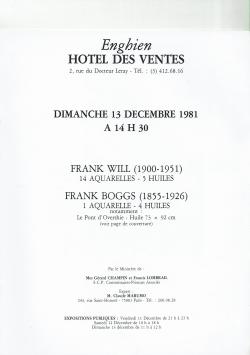 2032. Frank Will (1900-1951) Frank Boggs (1855-1926)