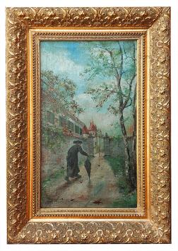 Schilderijvan de Belgische kunstenaar Charles Aerens