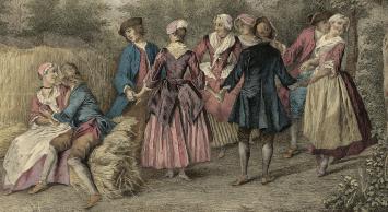 Herdruk,  L' été E.A. Champollion naar Nicolas Lancret 1886