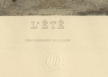 Herdruk,  L' été E.A. Champollion naar Nicolas Lancret 1886
