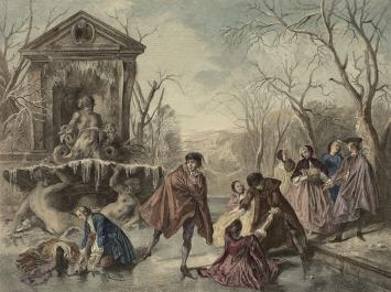 Eugène-André Champollion naar Nicolas Lancret