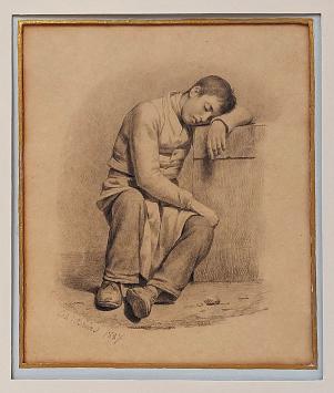 Grafisch kunstwerk uit 1827 van Charles Brias