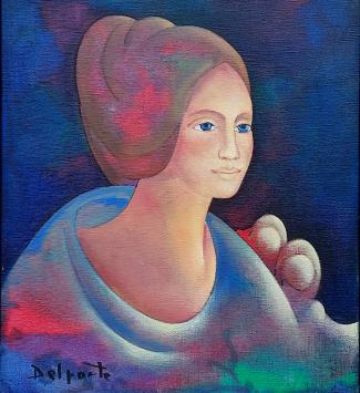Peintre belge Charles Delporte
