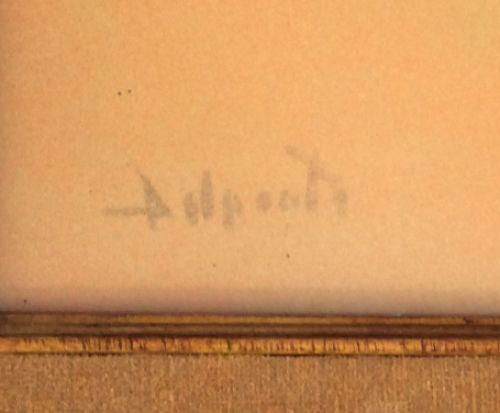 Peintre belge Charles Delporte