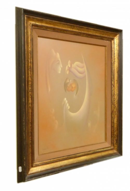 De Belgische kunstschilder Charles delporte