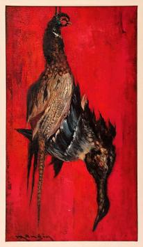 Vanitas geschilderd door Charles Mangin