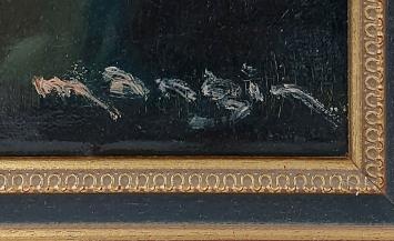 de Belgische kunstschilder Charles Mangin