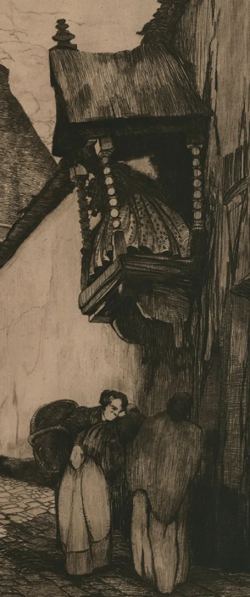 Ets van de Brusselse kunstenaar Charles Swyncop kopen