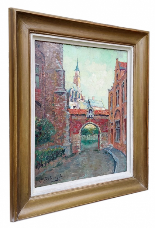 Ingang kerkhof O.L.Vrouwekerk te Brugge