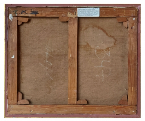 Zicht op ingang naar binnenkoer