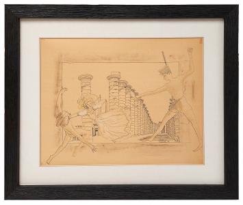 Surrealistische kunstwerk van Auguste Chevalier