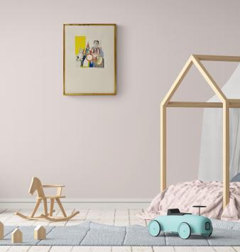 Kindje met speelgoed 1972