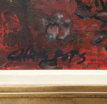 Interieur met rookgerei