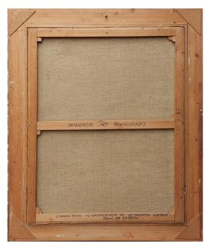 Interieur met rookgerei