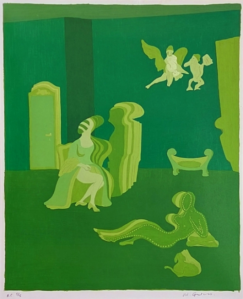 De Belgische kunstenaar Vic Gentils