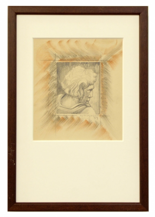 Tekening van Cornelis Johannes Snoeijerbosch