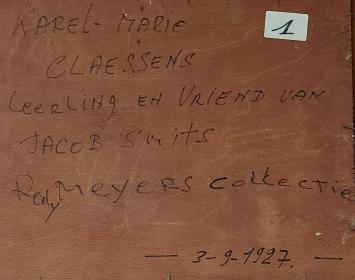 Huisje aan het water 1927