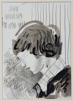 Tekening kopen van Juul Claeys in een kader