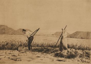 Belgische kunstenares Claire Liebiez-Van Hassel