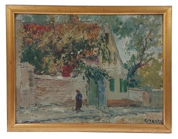 Schilderij van de Belgische kunstenaar René Clarot kopen