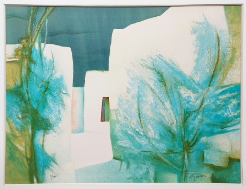 Litho van Claude Gaveau