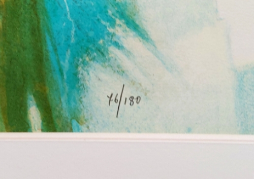 Originele lithografie van Claude Gaveau