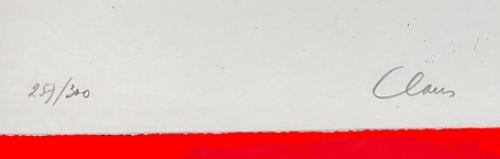 Abstract werk Hugo Claus kopen