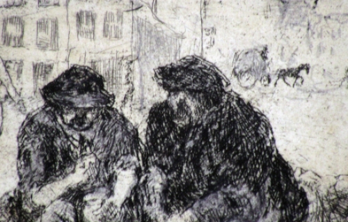 Ets van de Belgische kunstenaar Clément De Porre