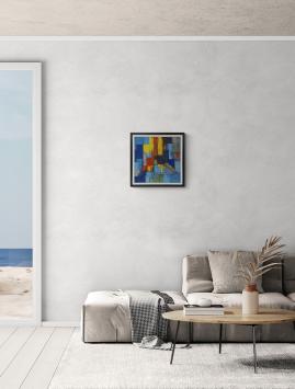 Abstract schilderij, Kleuren expressie