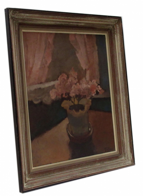 Schilderij van Jan Cobbaert, Belgische kunstschilder