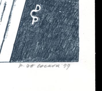 Litho Dame in spiegel 1999 433/450