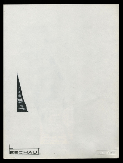 Tekening gemengde techniek,  naakte dame 20 03 1977