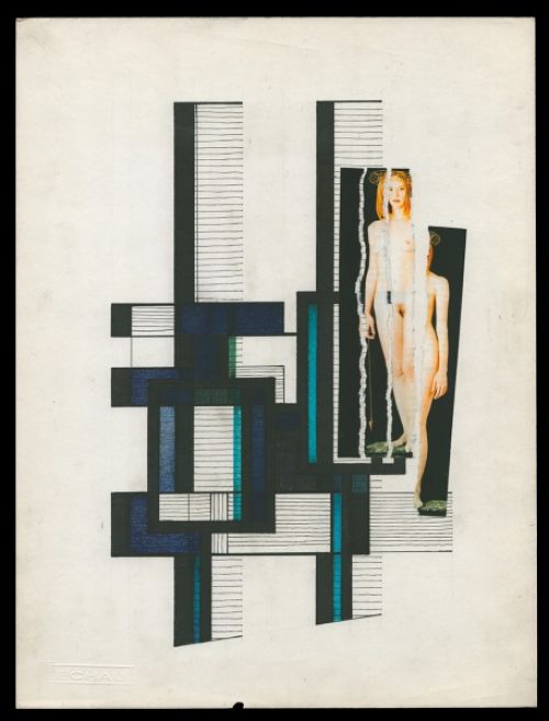 Naakt op papier van de Belgische kunstenaar Eugène Eechaut kopen