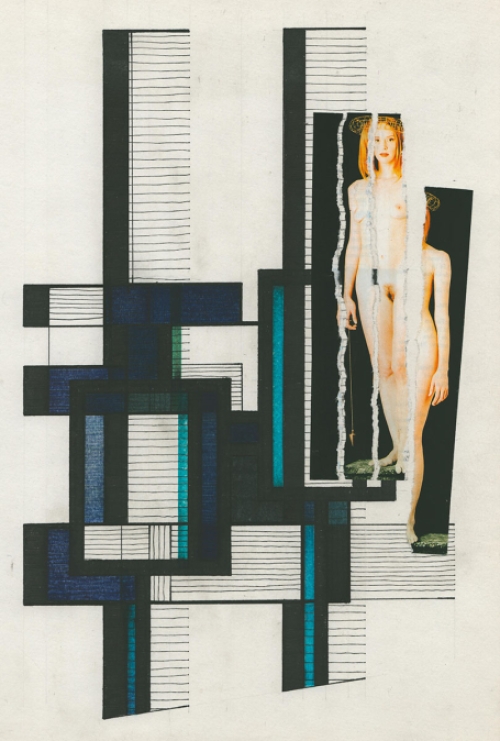 Tekening van de Belgische kunstenaar Eugène Eechaut