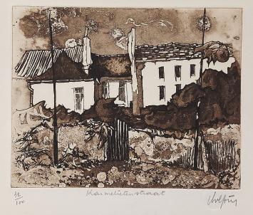 Ets van de Brusselse etser André Colpin