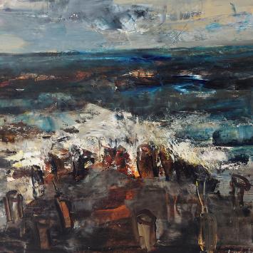 Belgische Noordzee van Constant Lambrecht