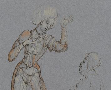 Gelimiteerde gesigneerde ets van Leonor Fini kopen