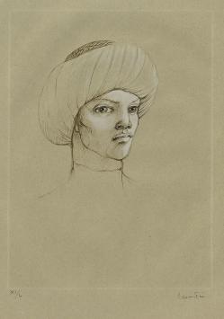 Kleurenets van Leonor Fini, excellente conditie