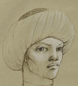 Gelimiteerde gesigneerde ets van Leonor Fini kopen