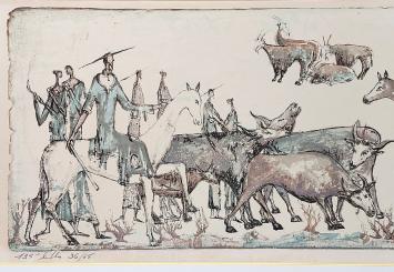 Lithografie van Remy Cornelissen kopen