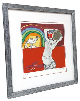 Omaggio a Leopold Sedar Sengor, Litho C 1977 60/99