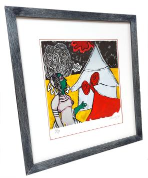 Omaggio a Leopold Sedar Sengor, Litho E 1977 60/99