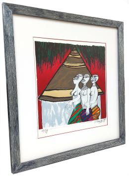 Omaggio a Leopold Sedar Sengor, Litho F 1977 60/99