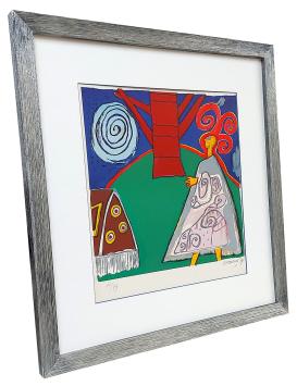 Omaggio a Leopold Sedar Sengor, Litho G 1977 60/99