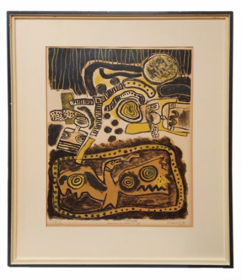 Corneille met een gelimiteerde litho
